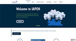 Desktop Screenshot of iapen.co.in