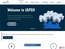 Tablet Screenshot of iapen.co.in